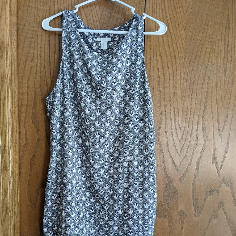 B&W Dress H&M Size 14